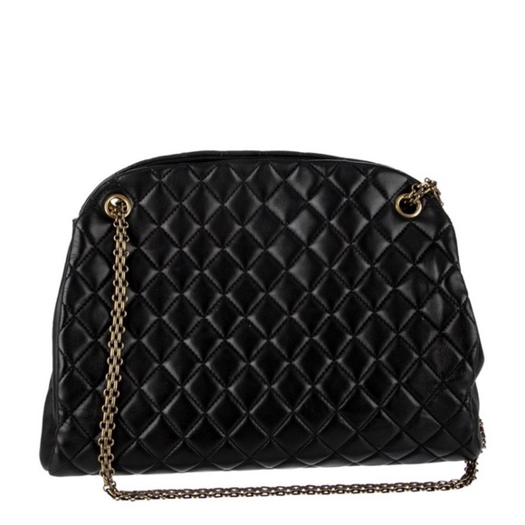 CHANEL
Black Quilted Lambskin Leather Large Just Mademoiselle Bowling Bag - Picture 6 of 11